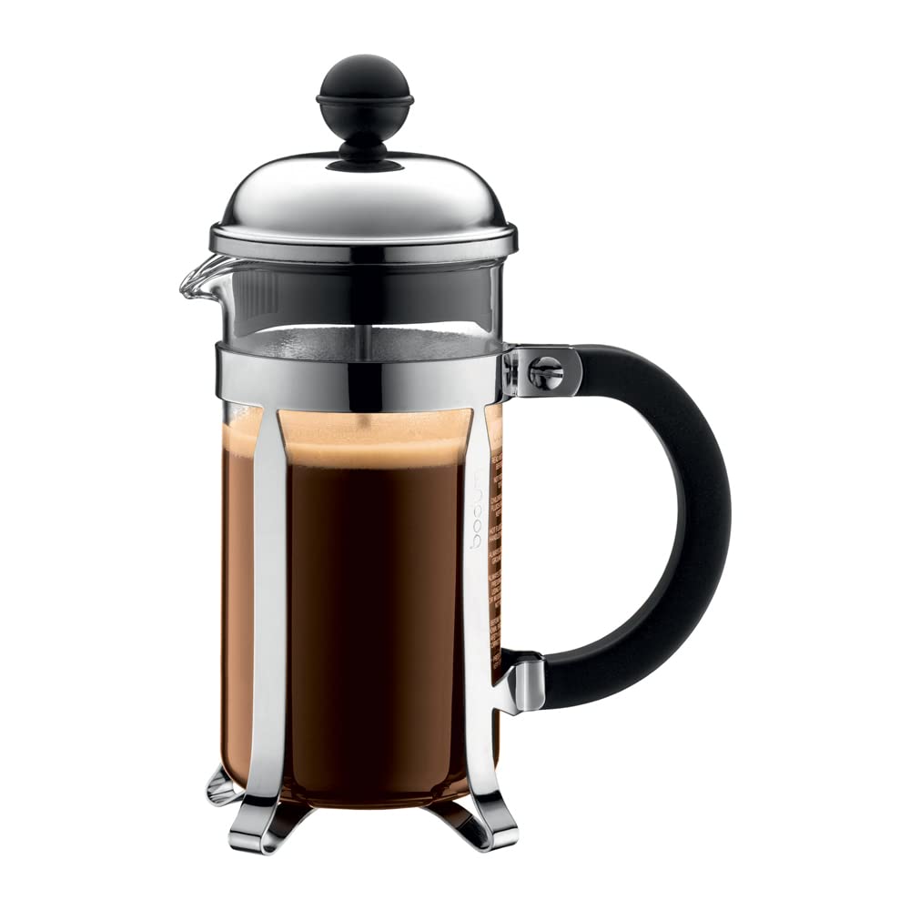 Bodum Chambord, cafetière à piston, 0,35 l, acier inoxydable