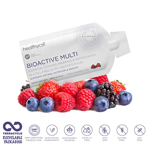 Healthycell Bioactive Multi, Essential Liquid Gel Multivitamin for