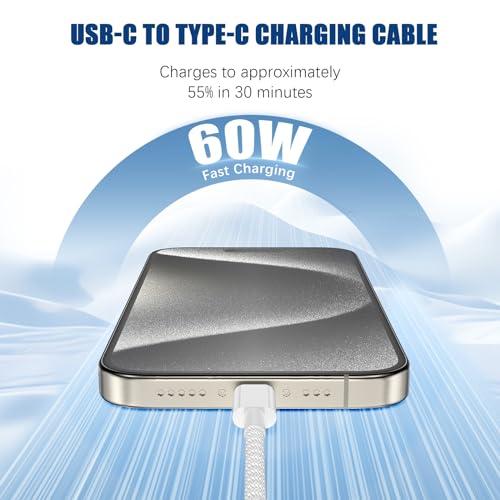 Cable USB C para iPhone 15 ideal para cargar tu iPad en el sofá gracias a sus 3 metros de largo 2