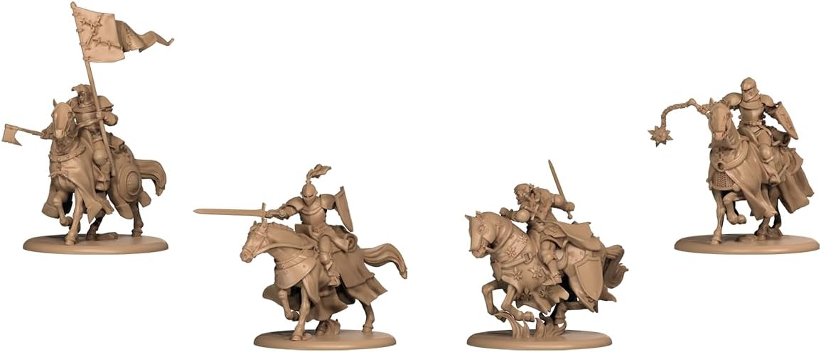 A Song of Ice and Fire Tabletop Miniatures Game Brotherhood Sworn Knights Starter Set - Strategy Game for Adults, Ages 14+, 2+ Players, 45-60 Minute Playtime, Made by CMON