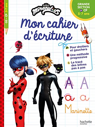  Mon cahier d\'écriture Miraculous Grande section et CP