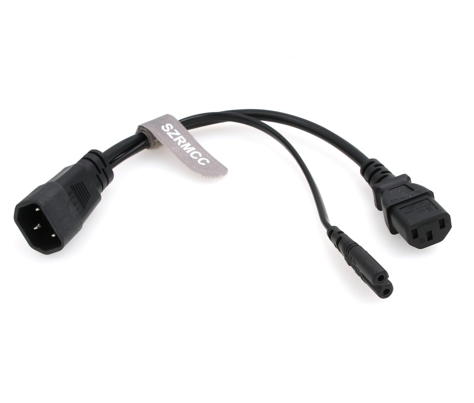 Cavo Alimentazione Splitter EURO Y - Da C14 A C13 + CEE7/16, Per PC, Monitor E Stampanti - Foto 7