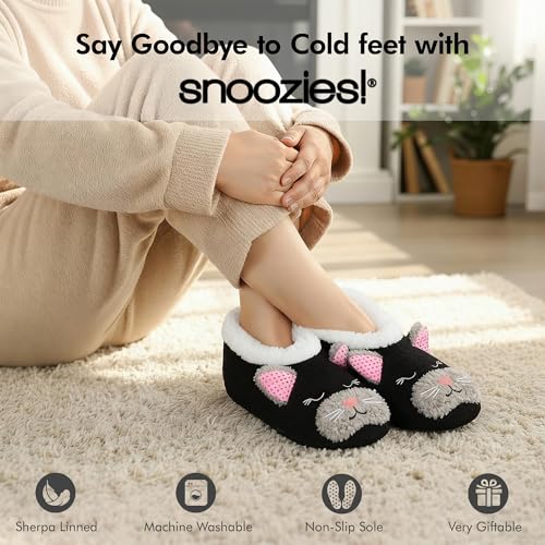 Image of Snoozies Barnyard Animal Slipper Socks for Women