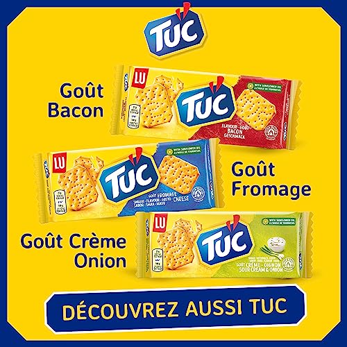 LU Tuc Crackers Original Salz-Crackers, 3 x 100 g