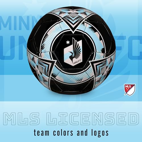 Image of Franklin Sports Official MLS Team Soccer Balls - Official Size 5 Soccer Balls - Regulation Size + Weight Soccer Ball for Kids + Adults - Boys + Girls Soccer Ball - Air Pump Included