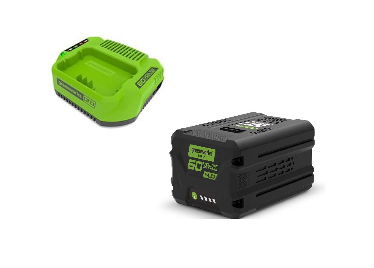 Greenworks 60V 4Ah Battery & 2A Charger from B&Q