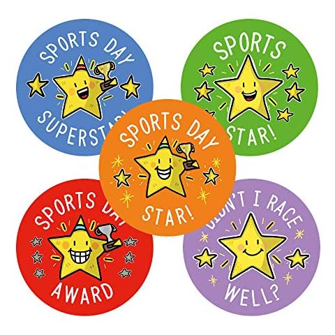 SuperStickers Sports Day Participation Sticker Pack Cover