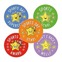 SuperStickers Sporttag Teilnahme Variety Sticker Pack (250 Aufkleber)