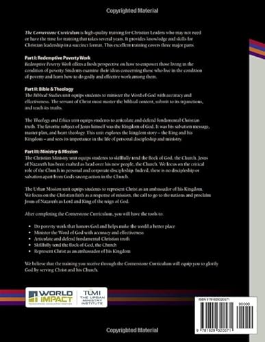 Cornerstone Curriculum Official Certification Edition Student Workbook