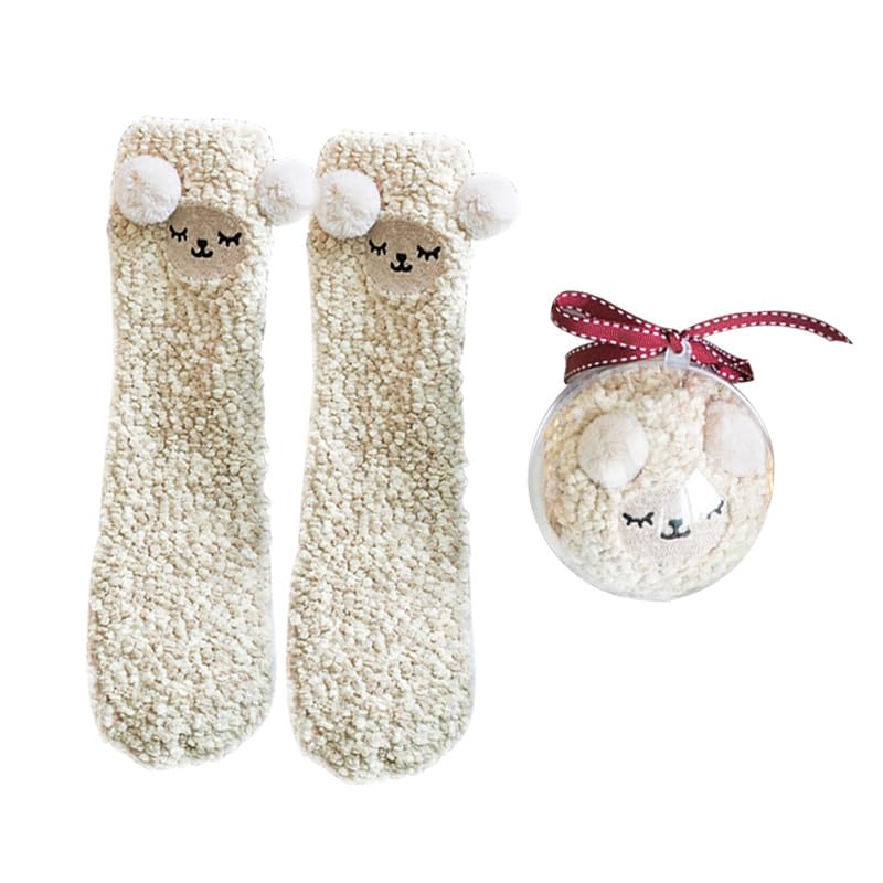 Calcetines de Navidad esponjosos SUNNEE el regalo térmico perfecto para mujeres