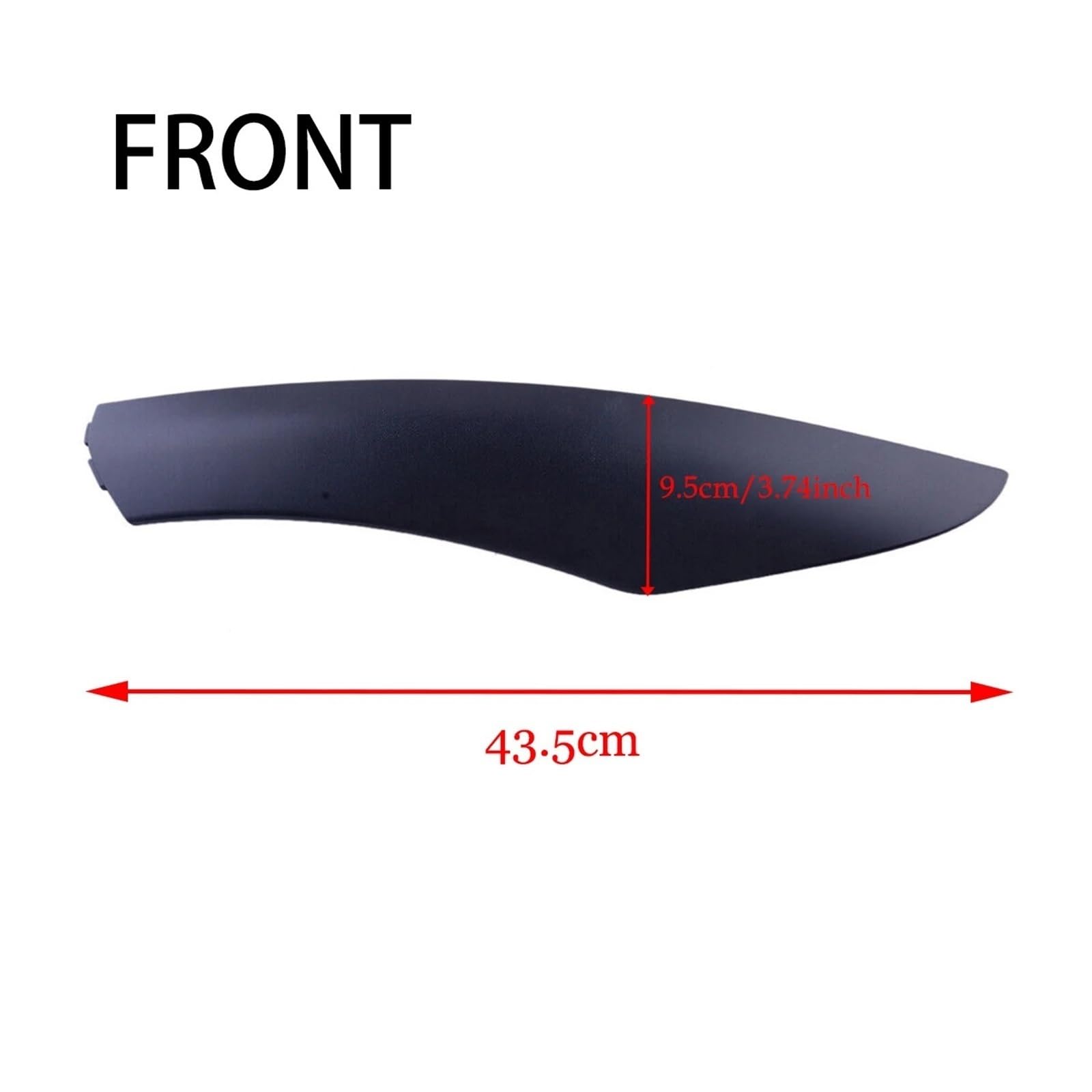 NEGRO Roof Luggage Rack Cover,Fit For Skoda, Yeti SUV 2014-2017 Front Rear Roof Bar Rail End Shell Plasitc Cover Replacement Osłona bagażnika dachowego(Front Right)