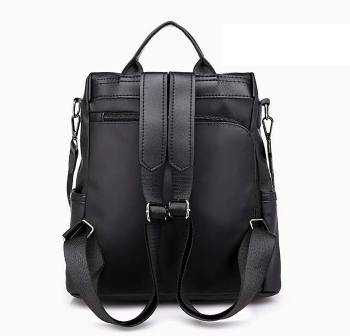 Alipis Fashion Anti Theft Backpack Black for Women Students, Oxford Cloth