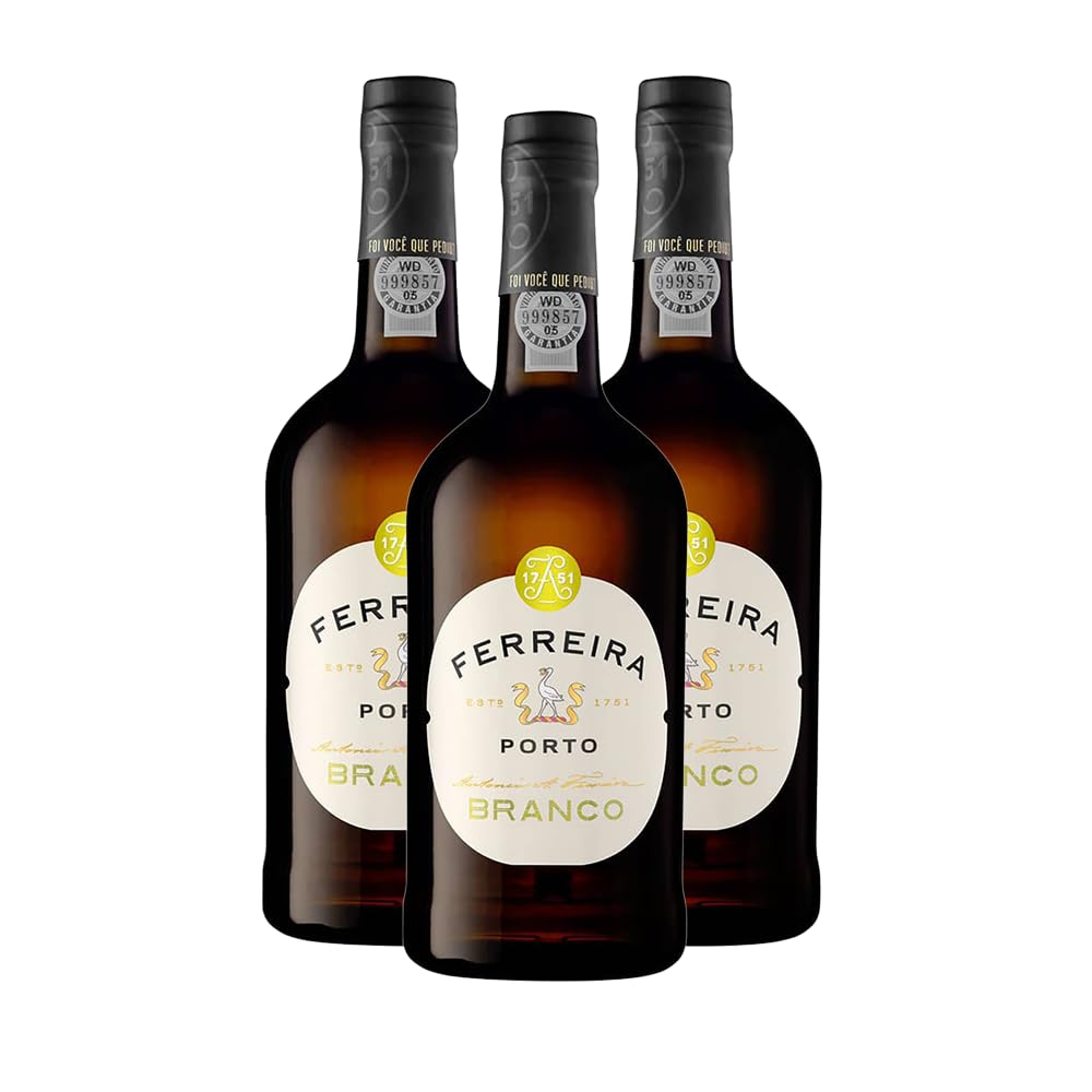 Vin de Porto Ferreira White - Vin Fortifié - Lot de 3
