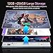 XIMIOGOO 10.1 inch Tablet, 2025 Latest Android 15 Tablet 12GB RAM 256GB ROM, 2 in 1 Tablets 8000mAh Battery, Wi-Fi & Bluetooth, with Stand Case & Stylus Mouse, Dual Camera