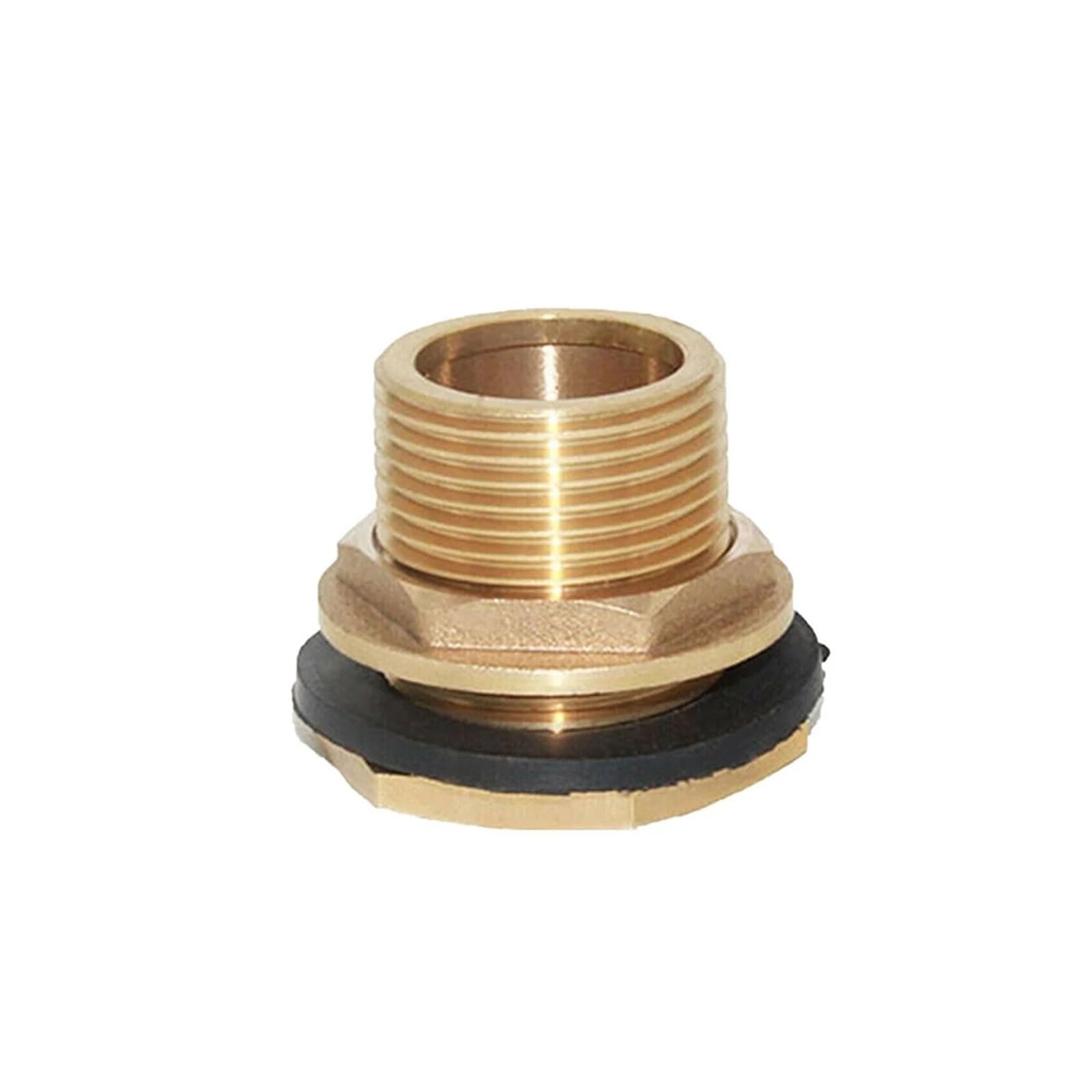 BNGDFDGH 1PC Water Butt Tap Buckets Connector Watering Equipment Storage Rain Barrels Brass Click-Lock Fitting Parts(3 4)
