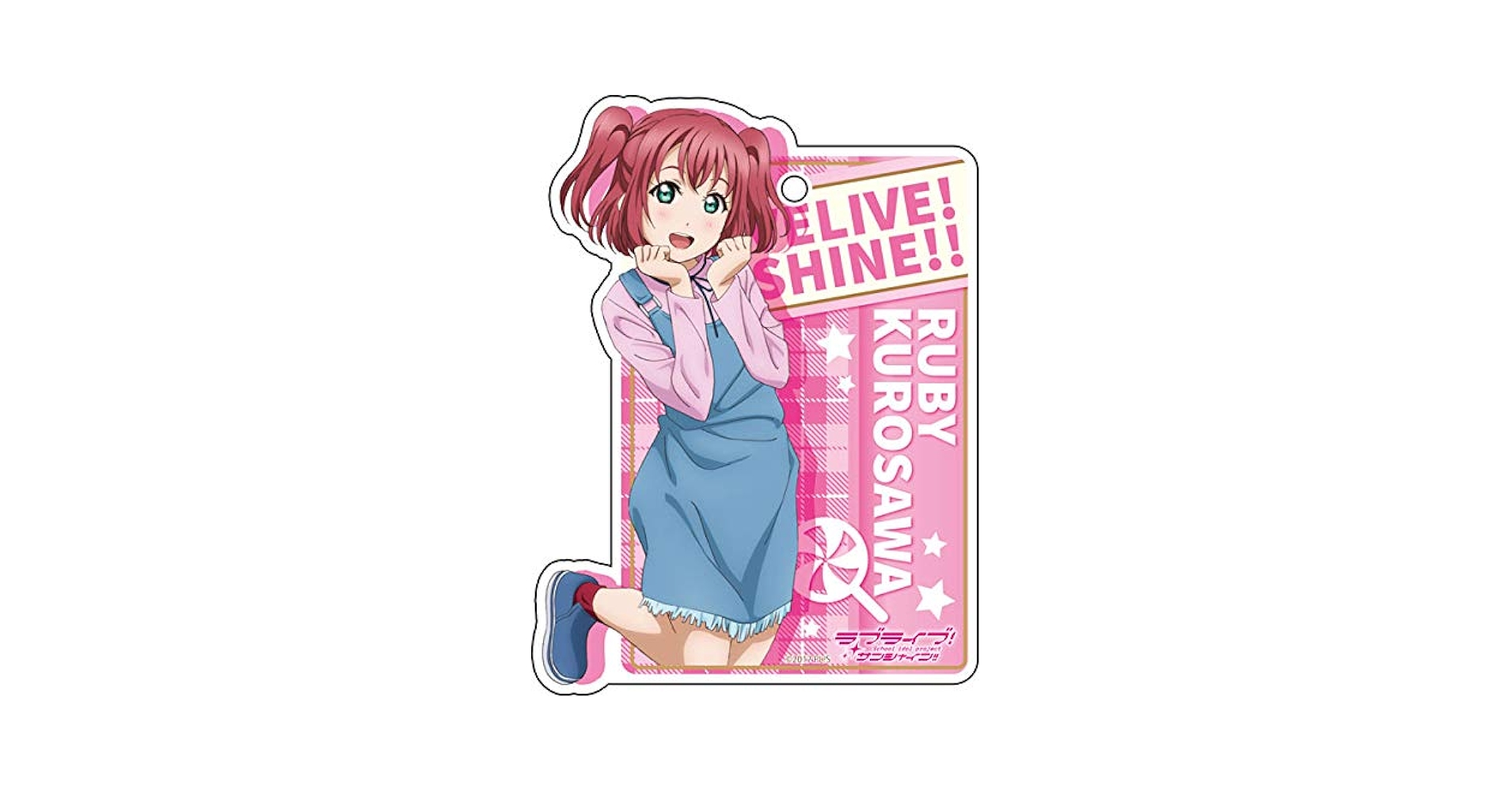 ラブライブ！サンシャイン‼︎Aqours黒澤ルビィパスケースポーチ ラブライブ！サンシャイン!! The School Idol Movie Over the