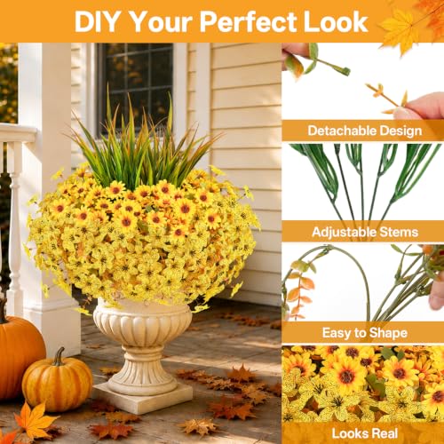 Artificial Fall Flowers for Outdoors - image 3
