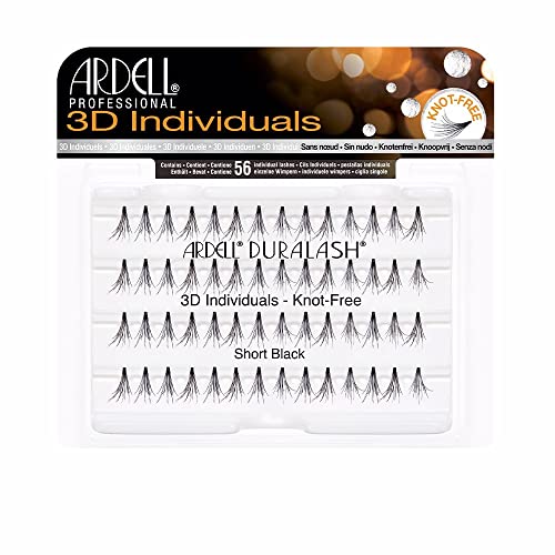 Pestañas Postizas 3D Individuales Short Black Cover