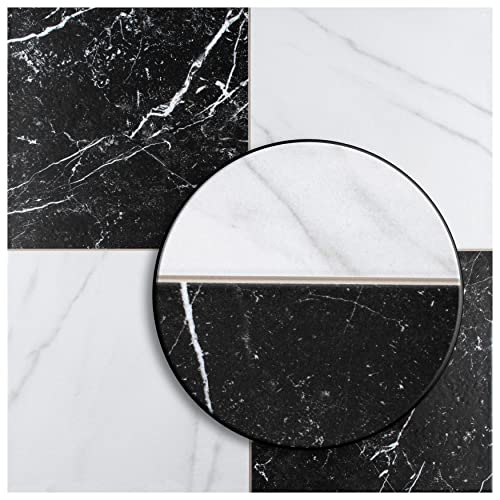 Somertile Merzoni Checker Ruzzini 17.88" X 17.88" Porcelain Floor And Wall Tile #TOP6