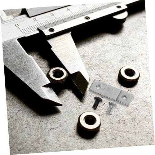 Juego de 10 placas tope para calibrador con tornillos miniatura 7
