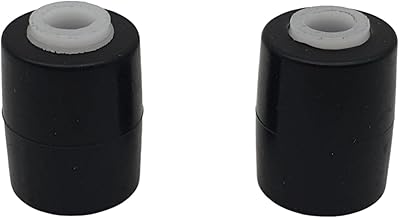 2 x Cordless Handheld Vacuum Cleaner Wheels DJ66-00813A Compatible with Samsung Jet 90 (VS20R90G6R3) as well as Jet 75 and Jet 70, TPE Jockey Wheel, 12mm Diameter, Black