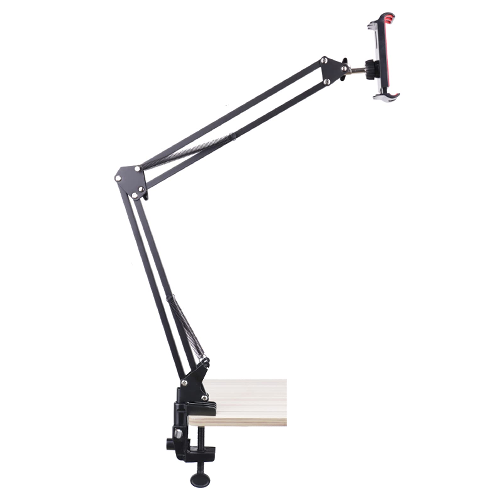 Soporte Tablet, Soporte De Abrazadera De Sujeción 360 Grados Ajustable, Soporte Universal de 4.7-11 Pulgadas para iPad Pro Air Mini iPhone Android Tableta