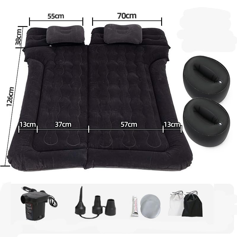 Matelas Gonflable Voiture Pour Renault Scenic IV, Matelas Voiture Arriere Repos De Sommeil Camping En Plein Air Les Voyages Lit Voiture,Beige