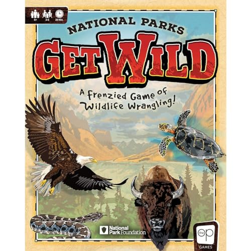 National Parks Get Wild juego de dados familiar miniatura 4