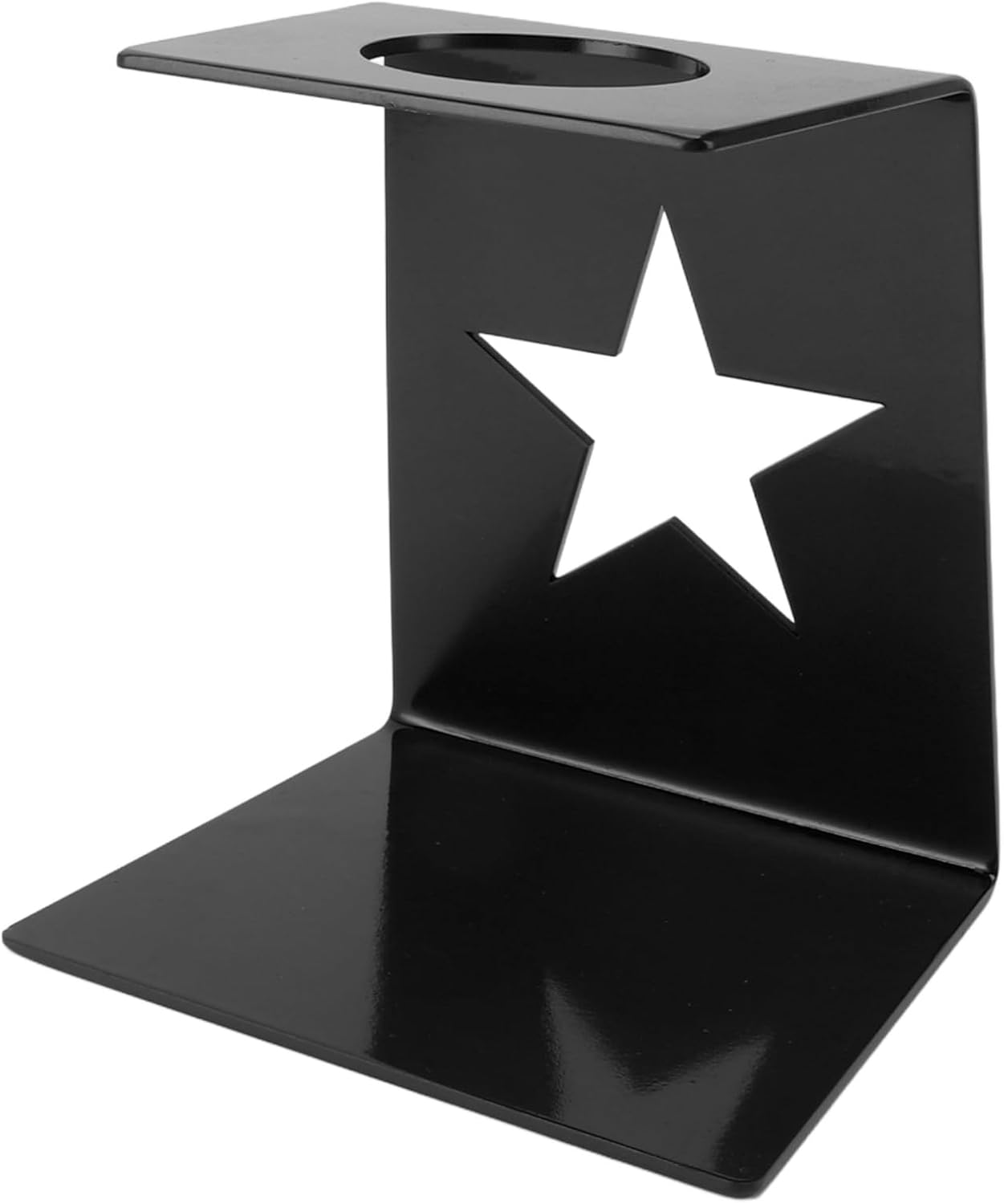 Coffee Dripper Stand, Iron Construction Pour Over Coffee Stand, Metal Dripper with Reusable Filter Holder for Shops Cafes Office Home Bar (Black)