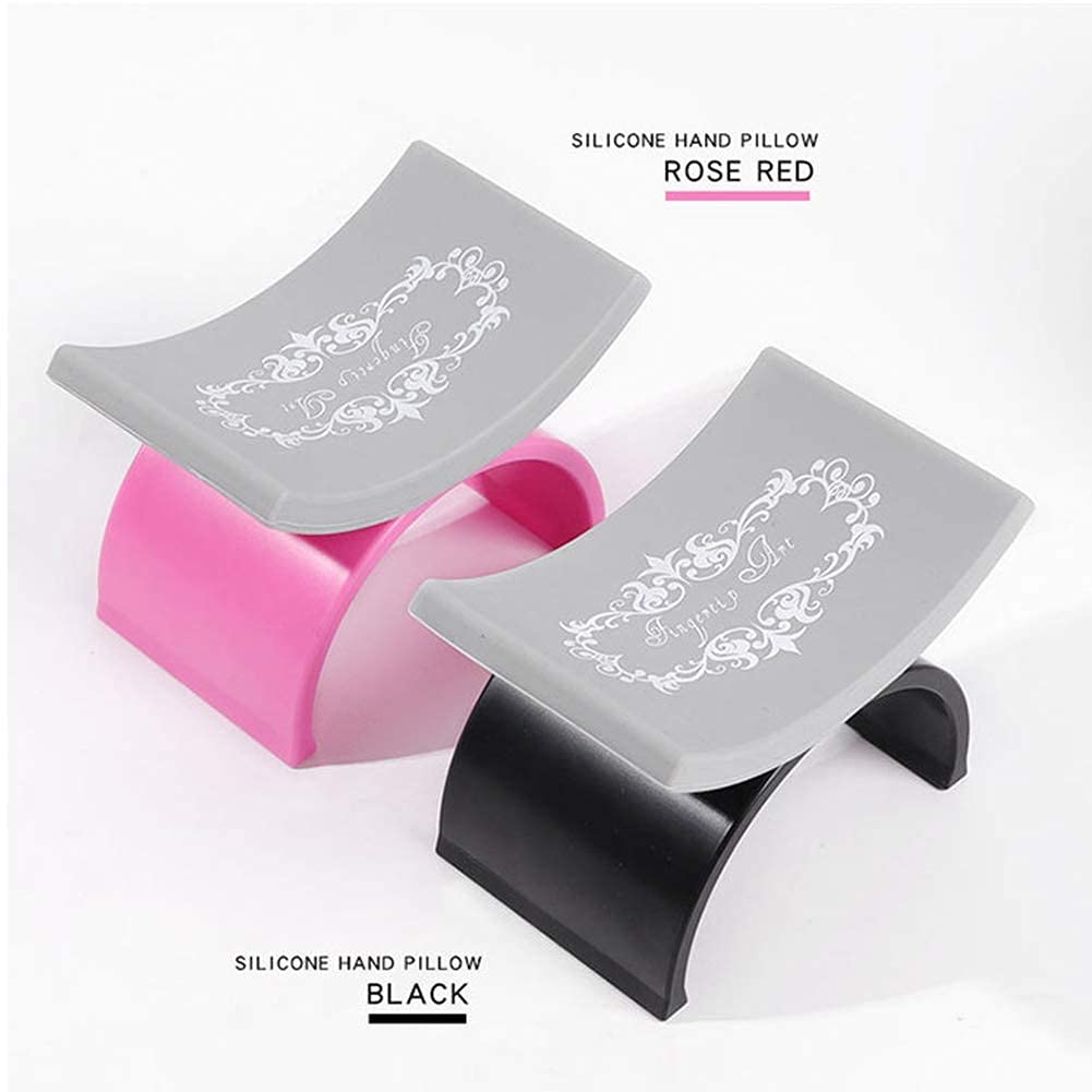 KIRA Nail Arm Rest, U Shape Silicone Manicure Hand Pillow Pad, Nail Art Mat Holder, Nail Tool Equipment, Nail Art Accessories Professional Nail Salon Tool 3