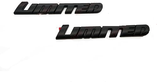 Miniatura 2 de Emblema de superposición negro 4Runner Tundra Tacoma Limited 0016-35072