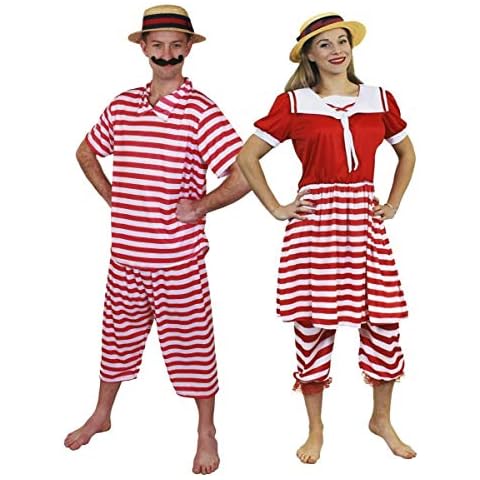 ILOVEFANCYDRESS Victorian Bathers Couples Costumes Cover