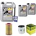 Produktbild QR-PARTS 69328514 Filter Set Inspektionspaket 7 Liter Motoröl Top Tec 4100 5W-40 MANN-FILTER Luftfilter Ölfilter