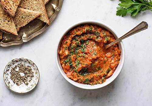 Zergut Eggplant Spread Ikra ( Russian Style ) Kosher 4 Glass Jars 19Oz/540G Each #TOP3