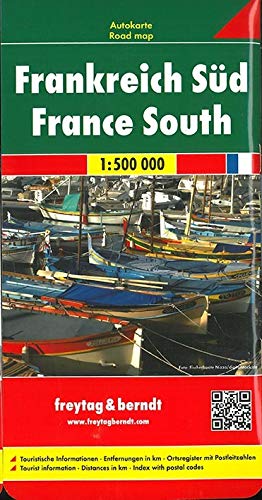 Frankreich Süd, Autokarte 1:500.000: Wegenkaart 1:500 000 (freytag & berndt Auto + Freizeitkarten) Frankreich Süd, Autokarte 1:500.000: Wegenkaart 1:500 000 (freytag & berndt Auto + Freizeitkarten)