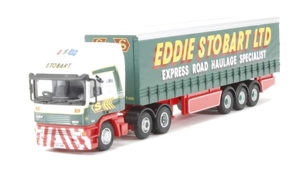 Oxford Diecast 1:76 ERF EC14 Olympic Curtainside Collectable model STOB031