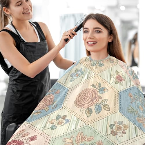 Capa para barbero impermeable con cierre ajustable miniatura 7