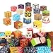 FXLYNAF Magnetic Blocks, 84-Piece 0.8in Build Prince&Princess Magnet Game Set, Stacking Building Blocks Cubes Magnets for Kids, STEM Sensory Creative Toys Games for Toddler Boys & Girls