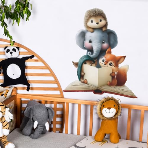 Vinilos adhesivos decorativos de animales tiernos Achang miniatura 4