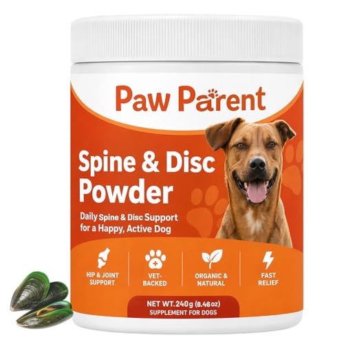 Paw Parent Green Lipped Mussel 240g Secret Powder for Dogs Paw Parent Simple Daily Routine Care Powder for All Breeds