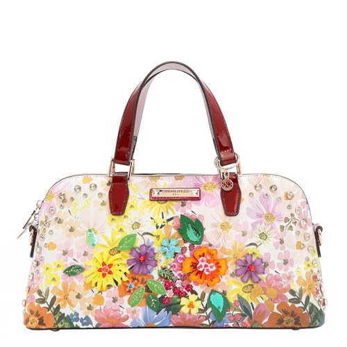 Catálogo para Comprar On-line Bolsa Nicole Lee para comprar online. 45 Bolsa Bowler de Nicole Lee Estampado Dreams Blossom SS25