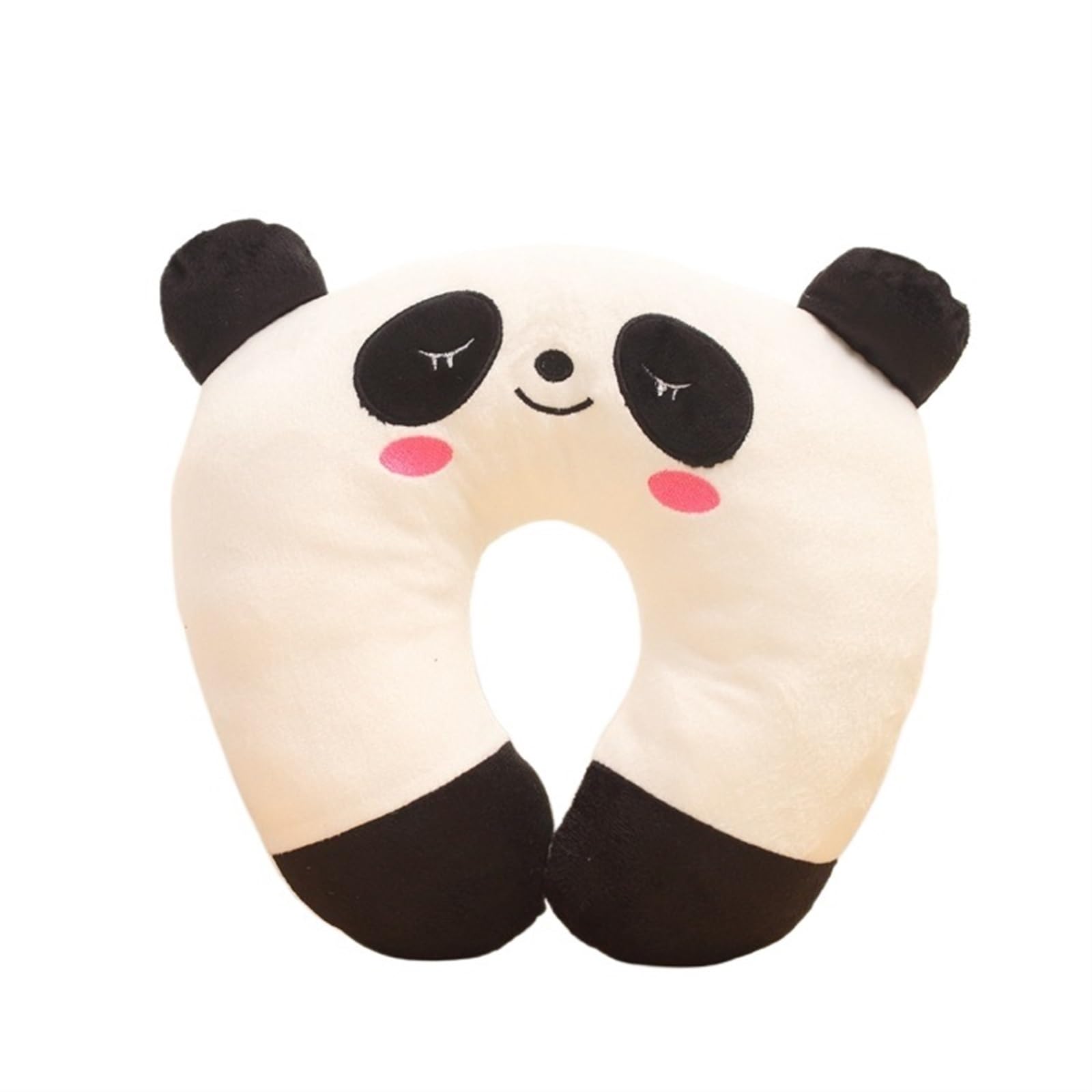 YShiuoL Neck Pillow Neck Pillow Airplane Car Travel Healthcare Soft U Shaped Nap Cushion PP Cotton(Panda)