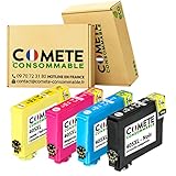 QUALITÉ PROFESSIONNELLE : 100 % compatible avec les imprimantes epson 405xl pour lesquelles il est conçu, ce lot offre un rendement de 1100 pages par cartouche Epson 405XL noire et couleur (couverture de 5% par page) ainsi qu'une impression de haute qualité.