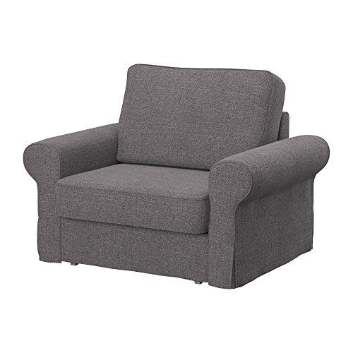 Soferia - IKEA BACKABRO Funda para sillón, Naturel Stone