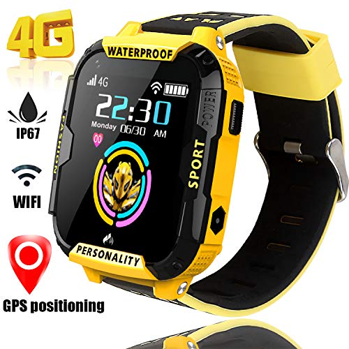 4G Smart Watch for Kids GPS Tracker - Boys Girls Smartwatch Phone