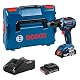 Akku-Bohrschrauber Bosch Professional GSR 18V-55 mit 2 x 2.0 Ah Akkus