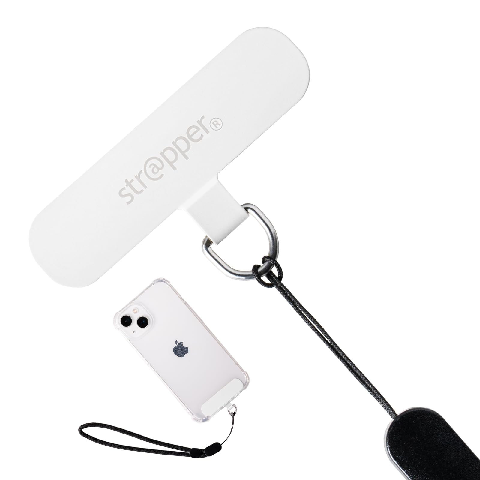 Strapper Smartphone Strap—Premium Metal Fall Prevention