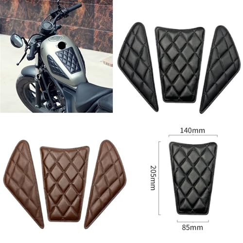 Autocollant réservoir essence premium en relief diamanté pour custom CM300 - 2