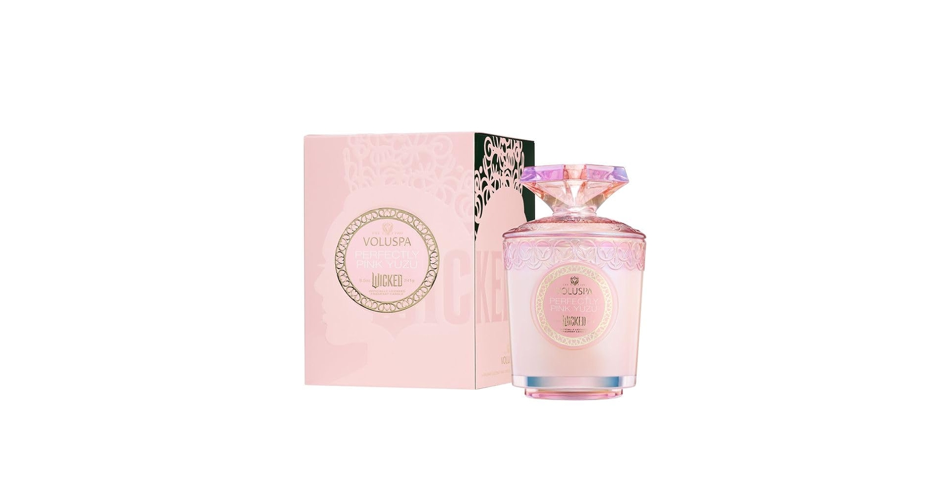 Amazon.com: Voluspa Wicked Collection Glinda Perfectly Pink