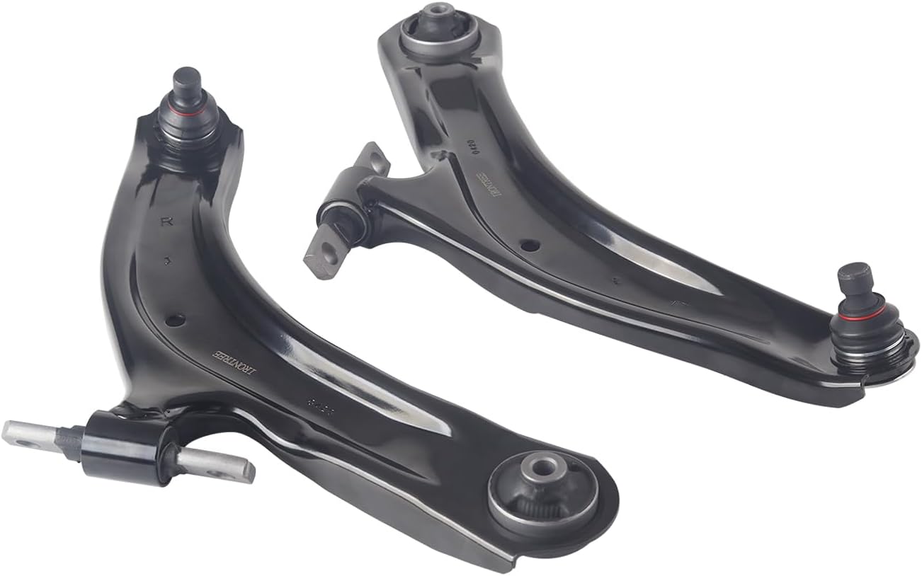 IRONTREE 2Pcs Front Left & Right Lower Control Arm K621452 K621453 and Ball Joint Assembly for Nissan Rogue 2008-2013 2.5L & Nissan Rogue Select 2014-2015 2.5L, Suspension Kit MS30194 MS30195